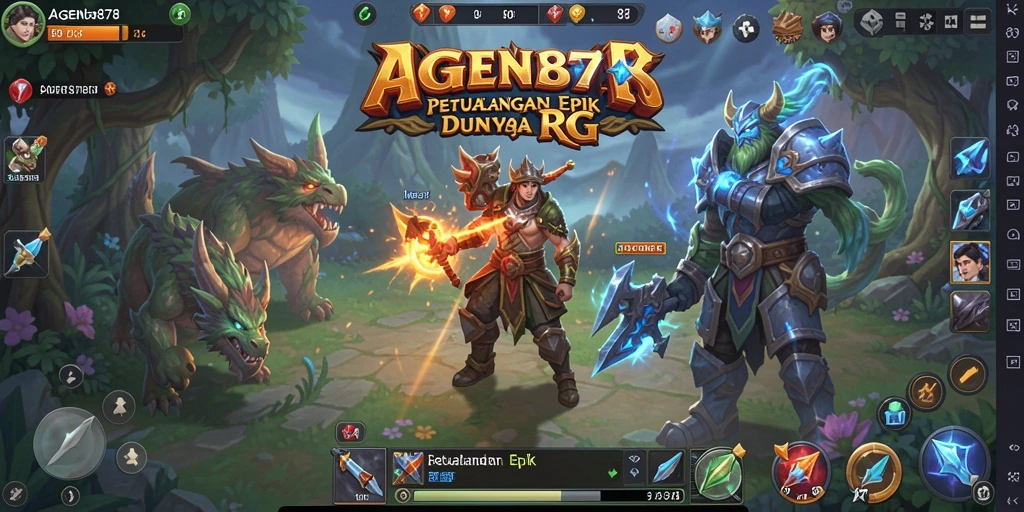 Gameplay AGEN878 memperlihatkan pertarungan mendebarkan di dunia RPG.