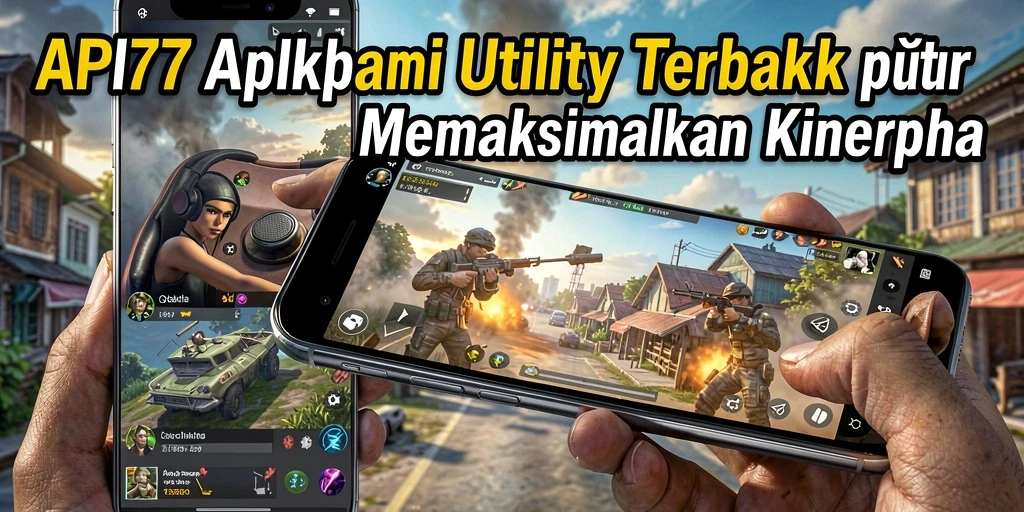 Tampilan antarmuka <strong>API77</strong> yang modern dan fungsional untuk pengguna Utility.