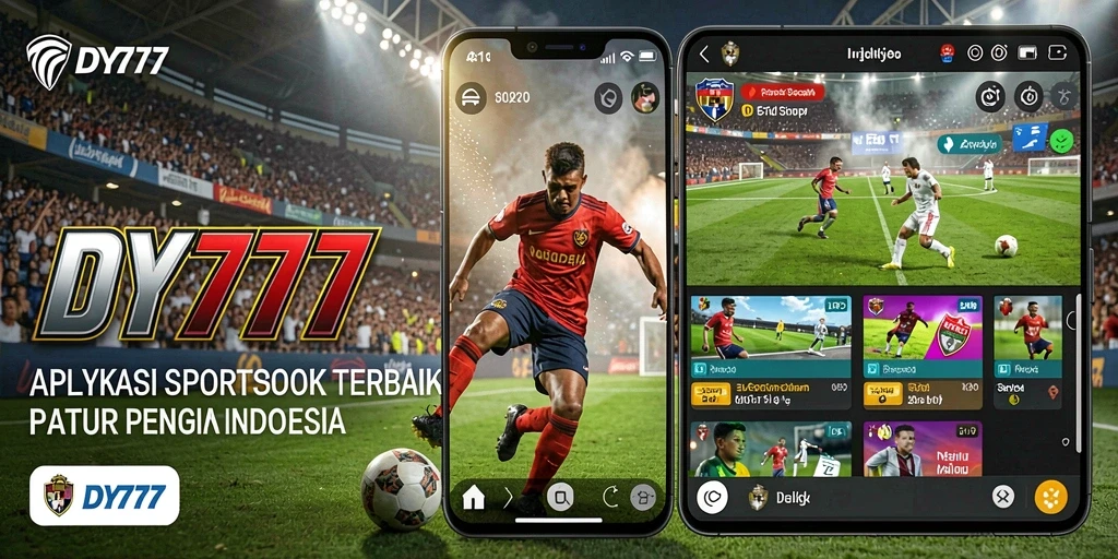 Tampilan antarmuka DY777 yang menarik saat bermain Sportsbook.