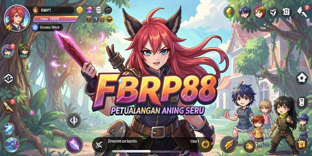 Gameplay seru FBRP88 dengan karakter anime favorit.
