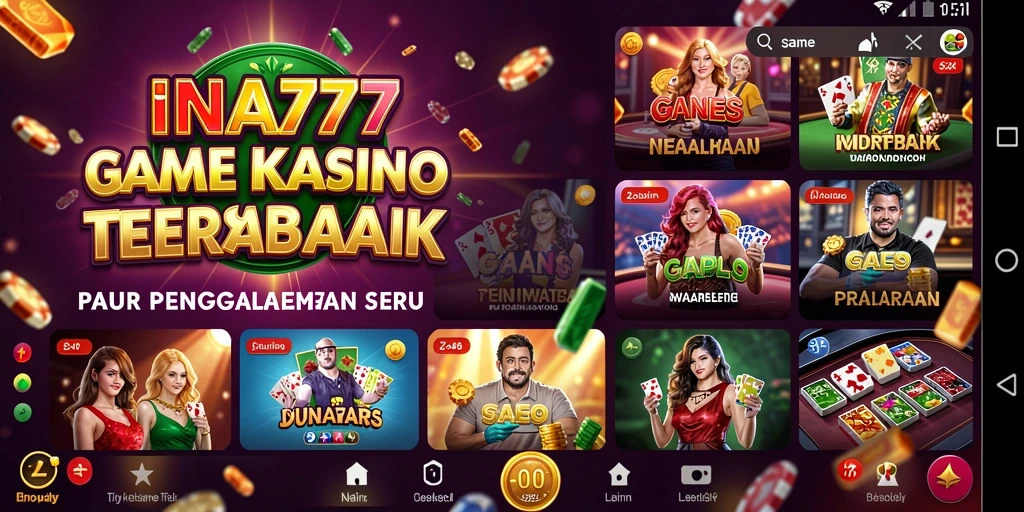 Screenshot INA777 menampilkan gameplay Kasino dengan grafis menakjubkan dan suasana yang imersif.