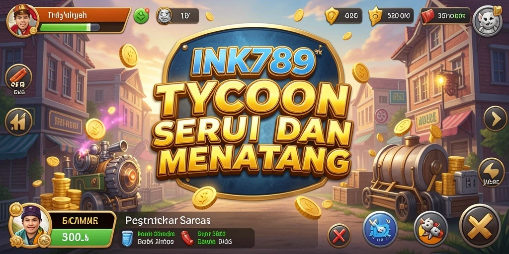 Tampilan gameplay seru INK789 dengan elemen Tycoon yang mendalam.