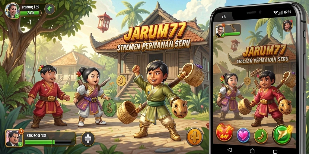 Tampilan gameplay JARUM77 yang menantang dan menarik.