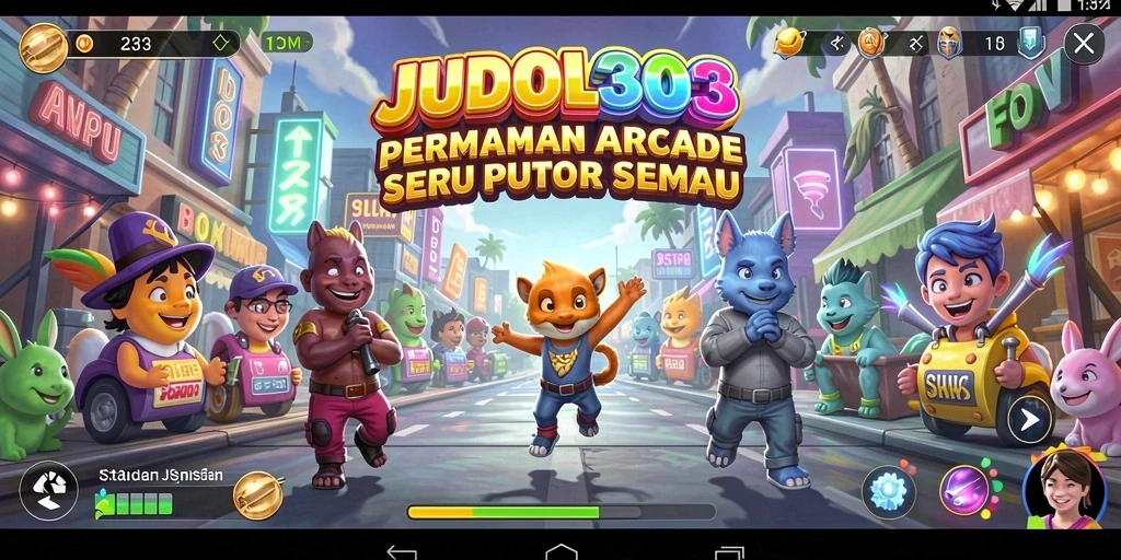 Tampilan permainan JUDOL303 yang seru dan penuh tantangan.