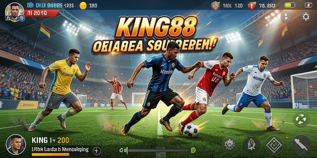 Tangkapan layar gameplay KING88 menunjukkan aksi seru dan grafik menawan.
