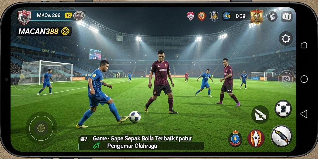 Tampilan gameplay yang menegangkan di MACAN388.