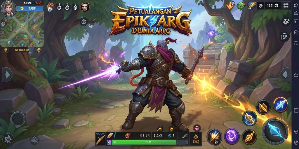 Tangkapan layar dari gameplay menarik di MPO555.