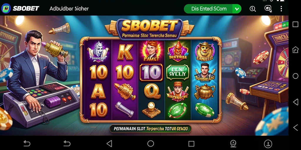 Screenshot permainan Slot yang menarik dan penuh warna.