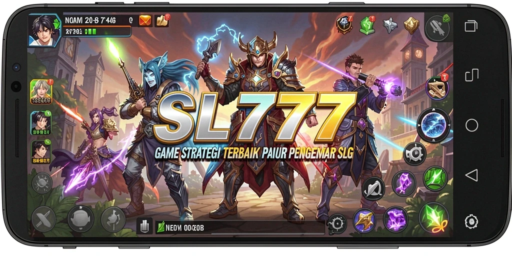 Tangkapan layar menunjukkan pertempuran strategis di SL777.