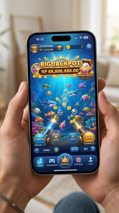 Tampilan utama aplikasi 8qr dengan kategori aplikasi yang rapi.